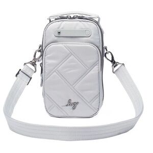 Lug Skeeter Mini Bridge Convertible Crossbody bag in Cloud Grey